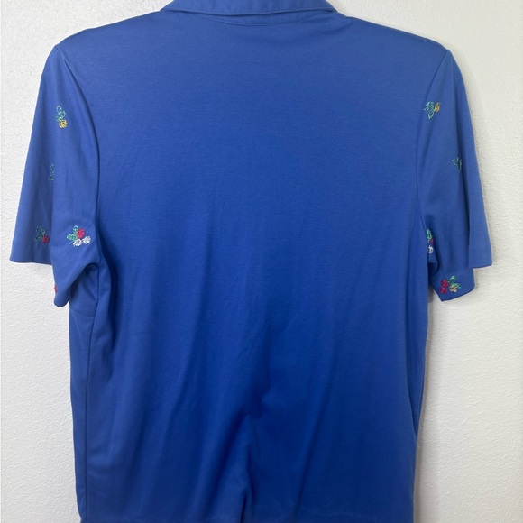 Vintage Peter Popovitch Large Blouse with Embroidered Flowers - Picture 6 of 8